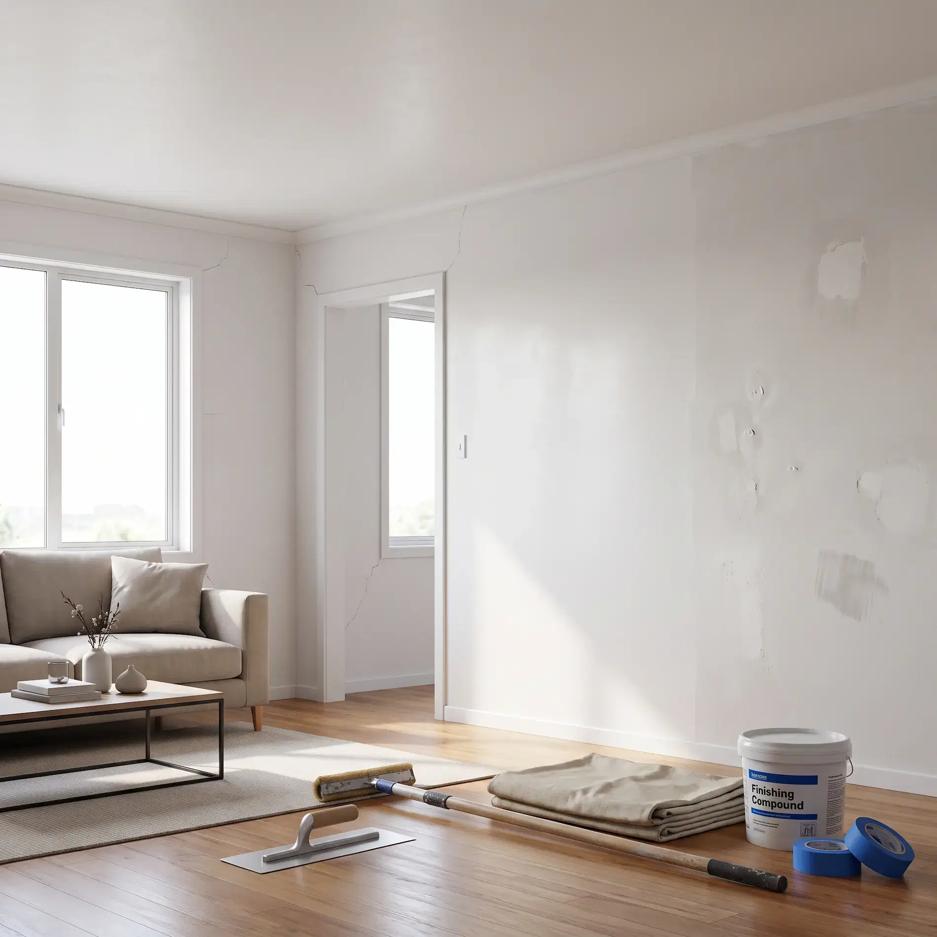 House Painters in Lower Hutt: Best House Painting Services 3 Interior after plastering image