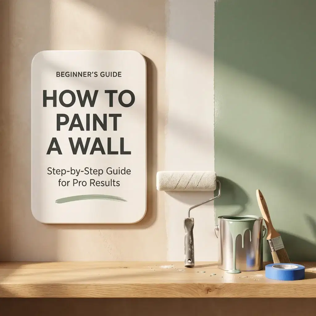 How to Paint a Wall: The Complete Easy Beginner's Guide 1 how to paint a wall feature image