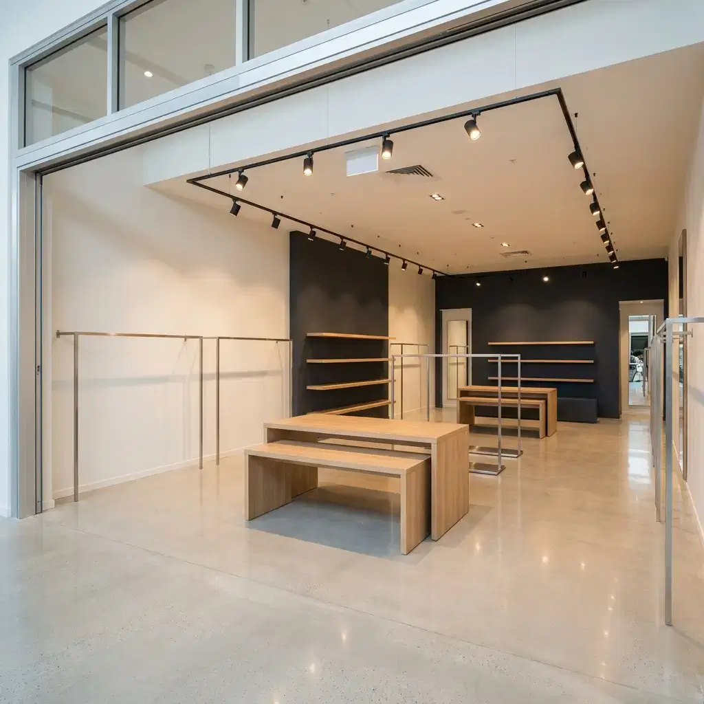 Commercial Painting Porirua: Trusted Commercial Painters 2 Finished boutique retail store interior with durable scuff-resistant painted walls