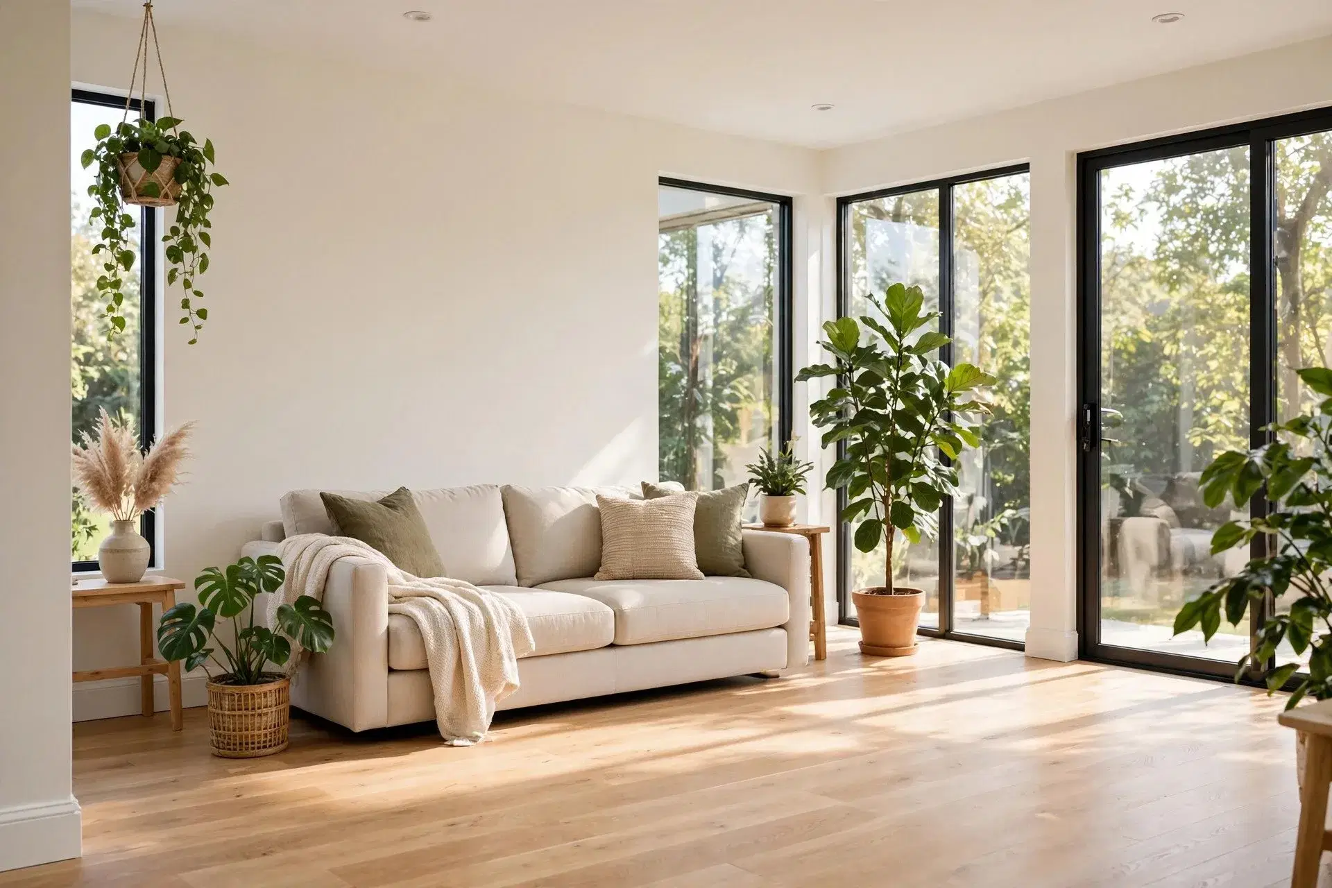 House Painters in Camborne: Best Local Painting Contractors 9 Residential painting Camborne - freshly painted living room