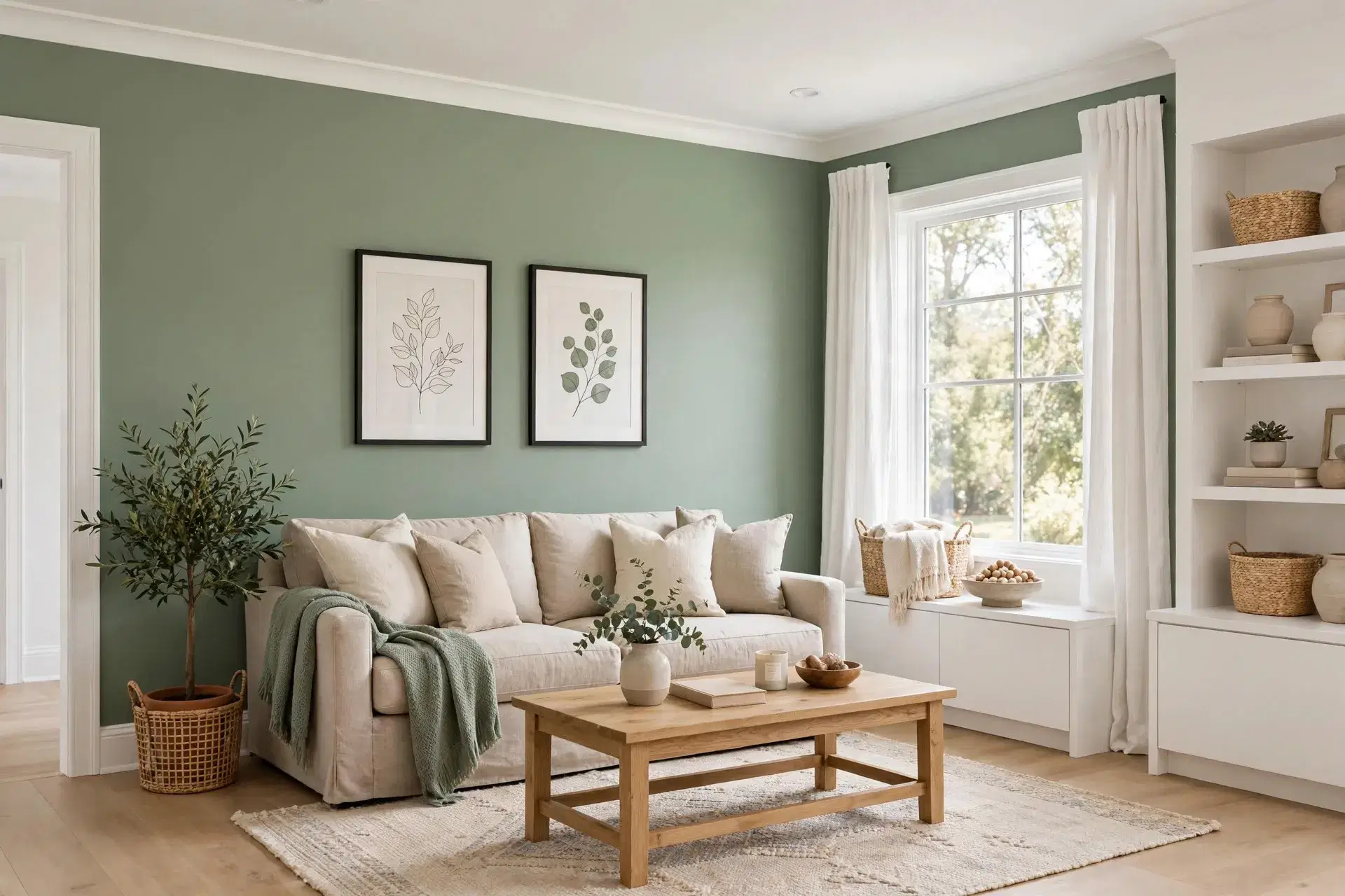 House Painters in Paremata: Local Painting Contractors 9 Residential painting Paremata - freshly painted living room